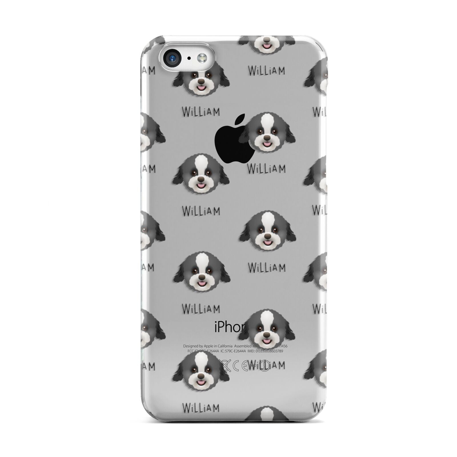 Zuchon Icon with Name Apple iPhone 5c Case