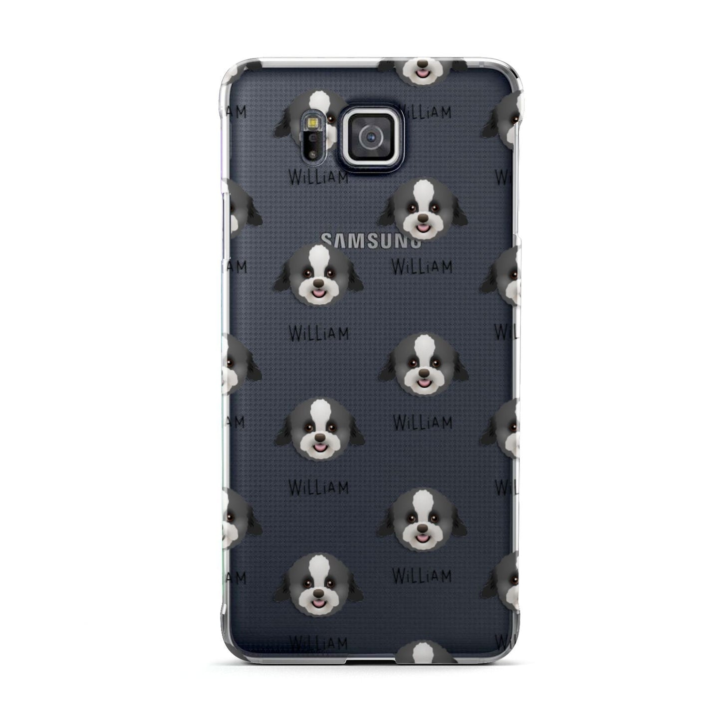 Zuchon Icon with Name Samsung Galaxy Alpha Case