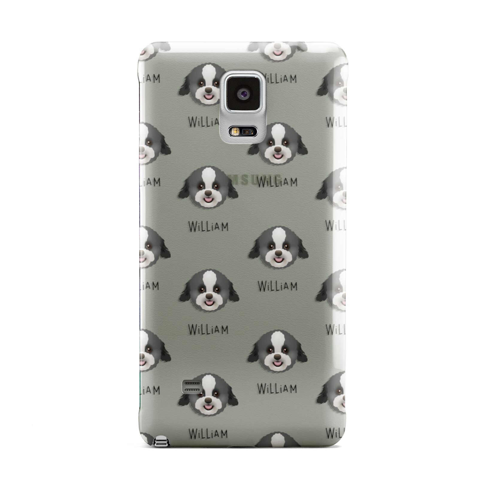 Zuchon Icon with Name Samsung Galaxy Note 4 Case