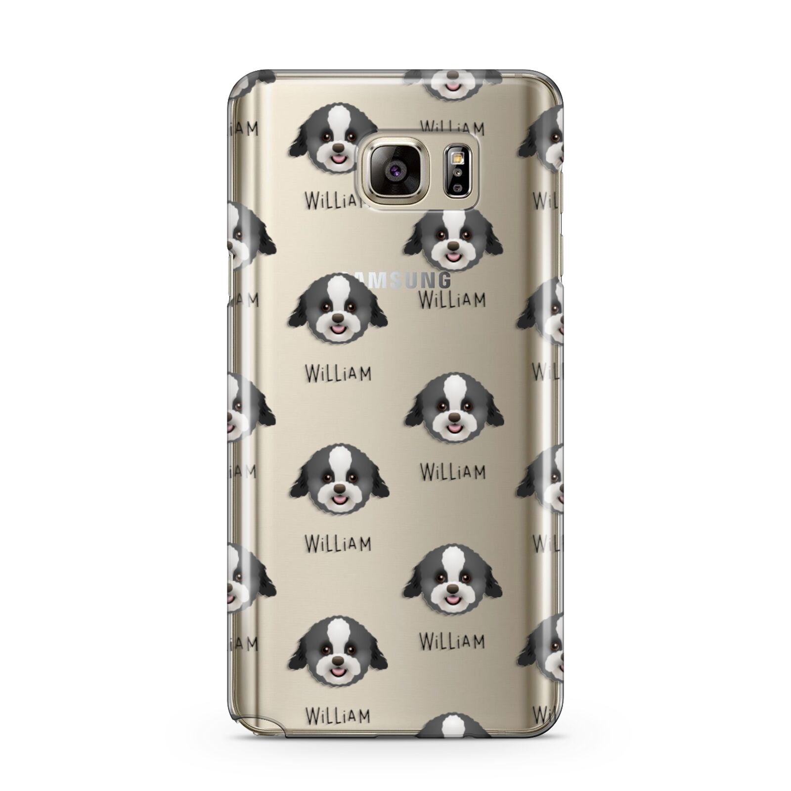 Zuchon Icon with Name Samsung Galaxy Note 5 Case