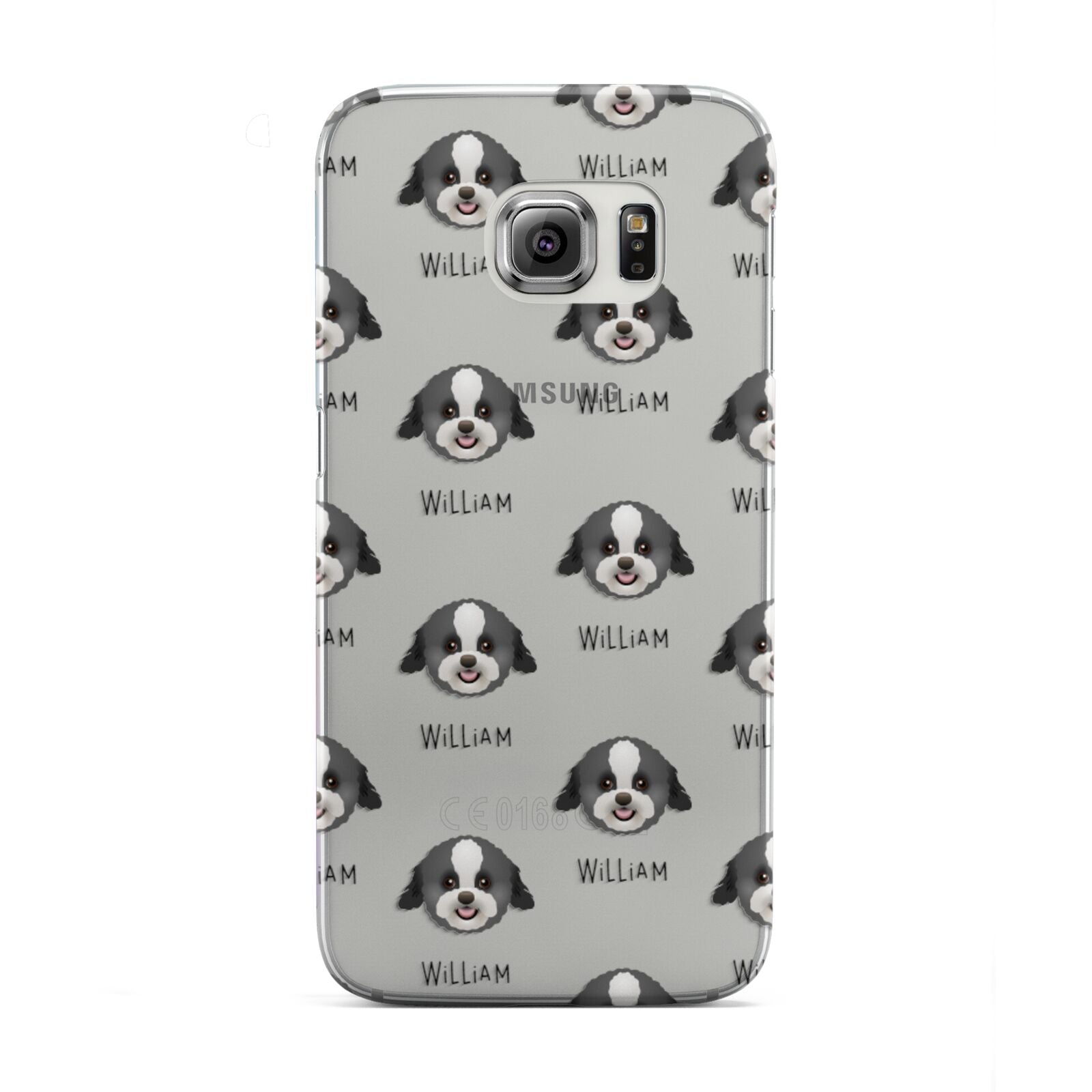 Zuchon Icon with Name Samsung Galaxy S6 Edge Case