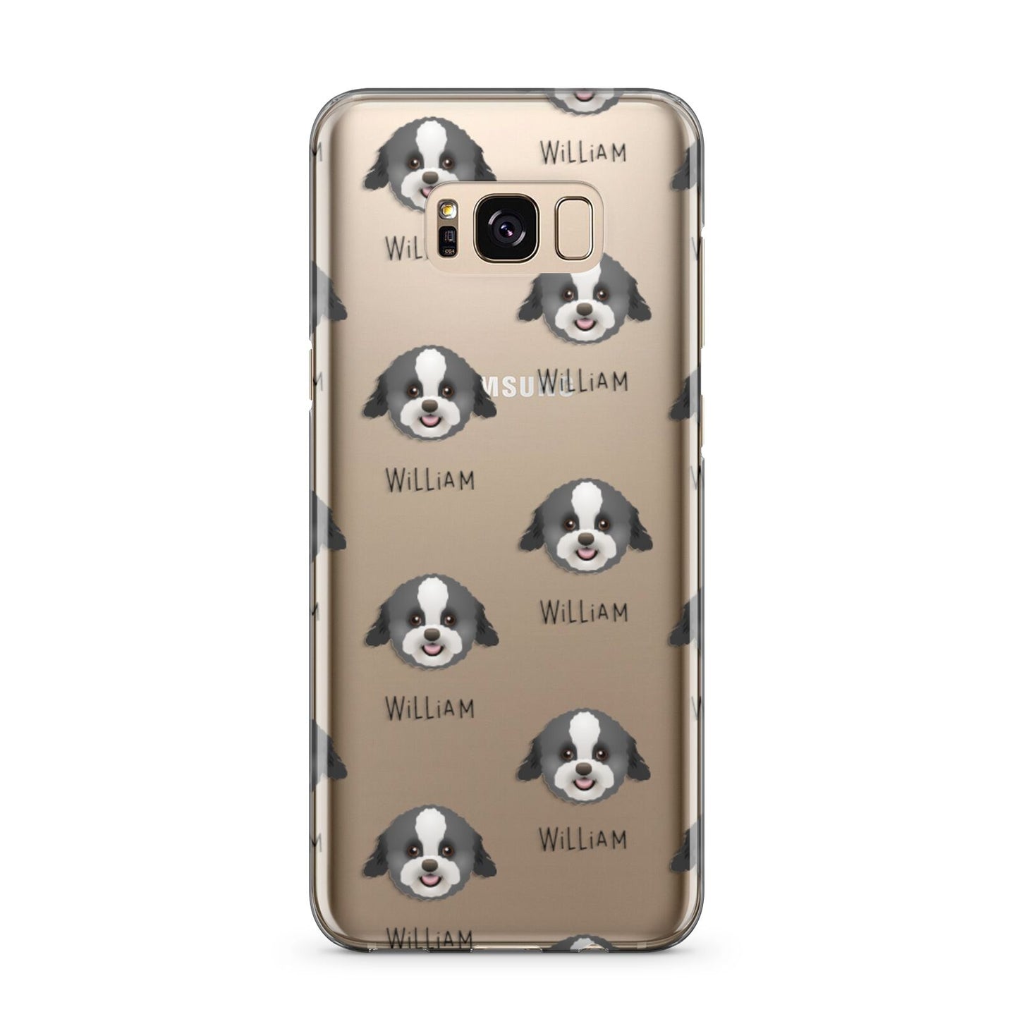 Zuchon Icon with Name Samsung Galaxy S8 Plus Case