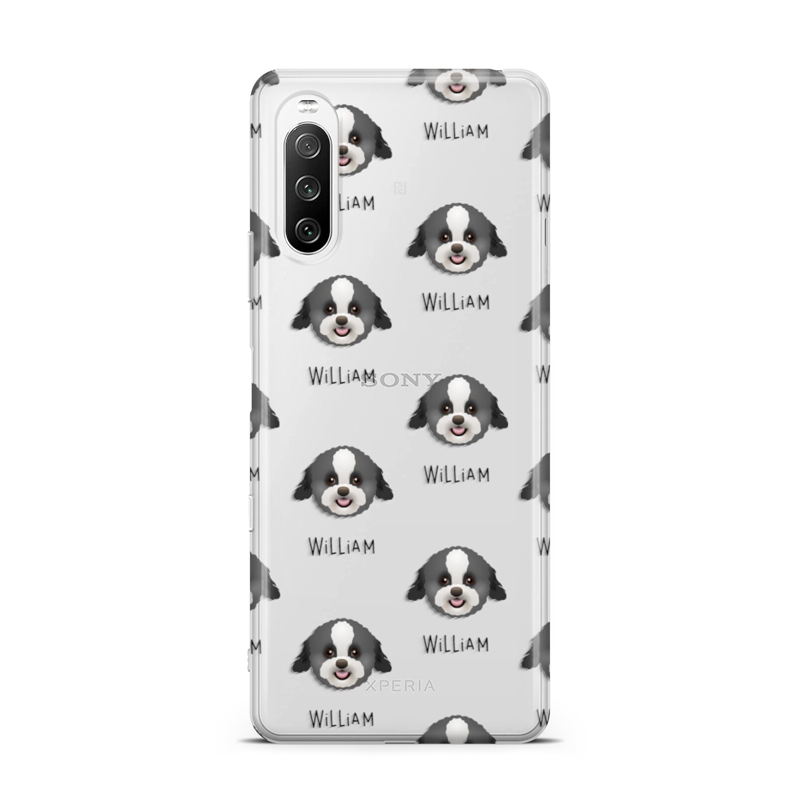 Zuchon Icon with Name Sony Xperia 10 III Case