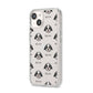 Zuchon Icon with Name iPhone 14 Clear Tough Case Starlight Angled Image