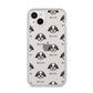 Zuchon Icon with Name iPhone 14 Plus Clear Tough Case Starlight