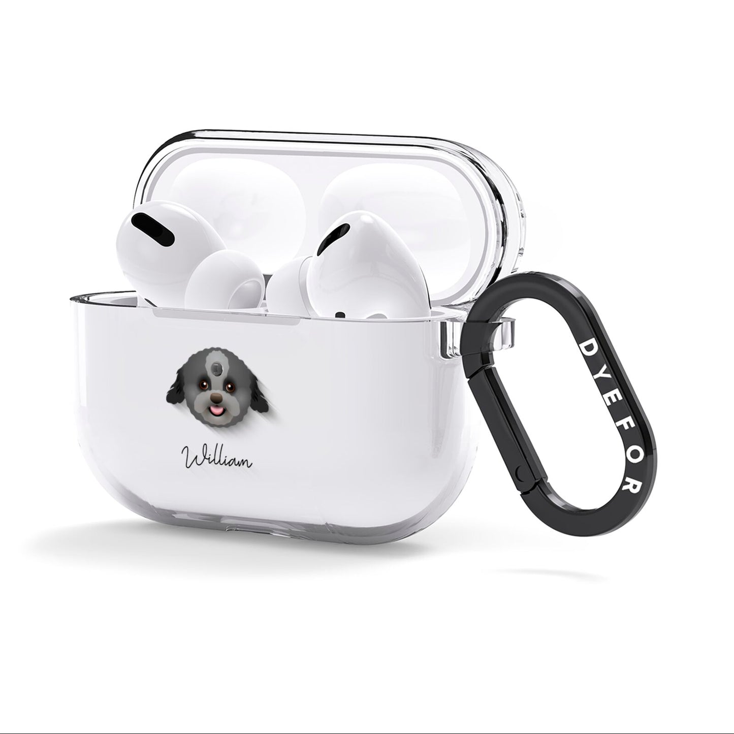 Zuchon Personalised AirPods Clear Case 3rd Gen Side Image