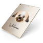 Zuchon Personalised Apple iPad Case on Gold iPad Side View