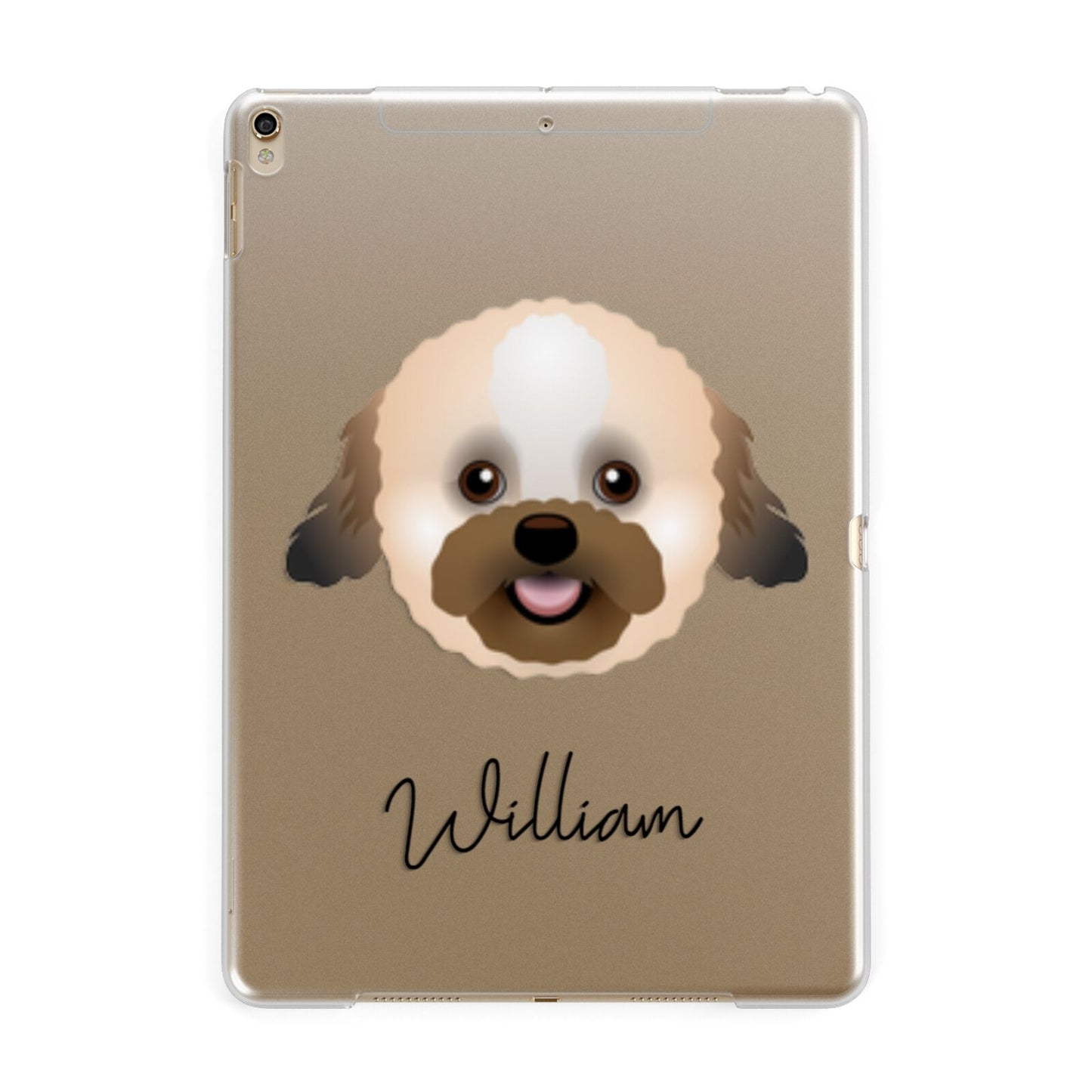 Zuchon Personalised Apple iPad Gold Case