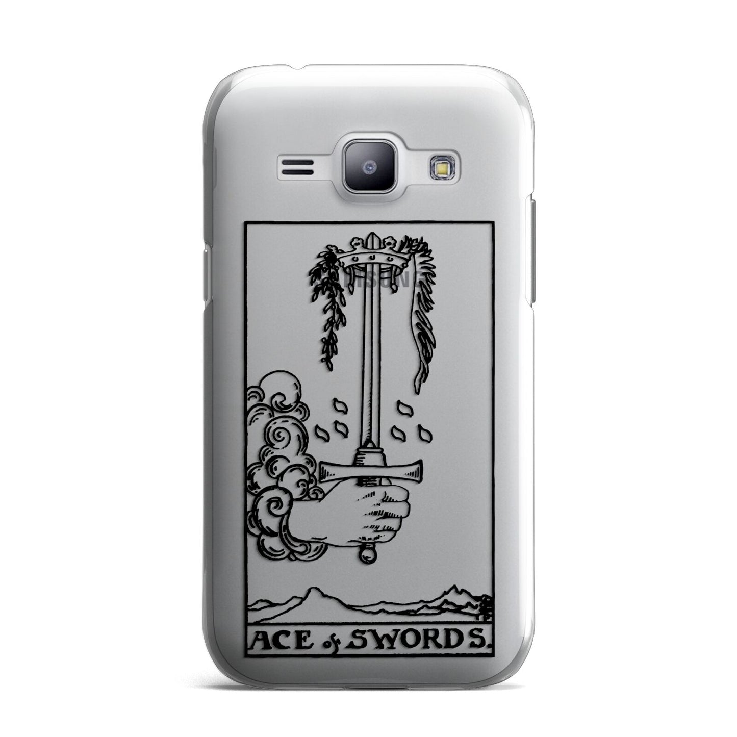 Ace of Swords Monochrome Samsung Galaxy J1 2015 Case