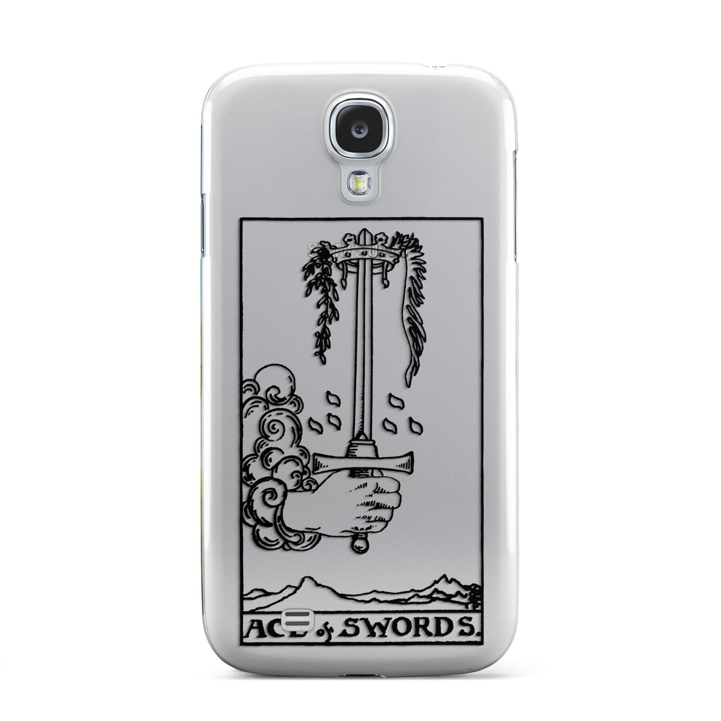 Ace of Swords Monochrome Samsung Galaxy S4 Case