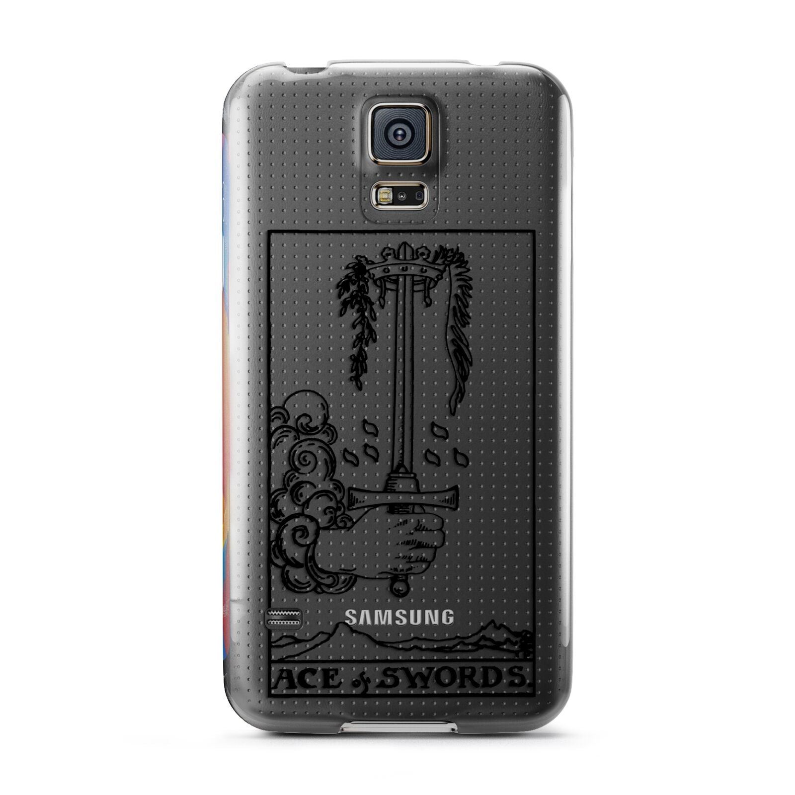 Ace of Swords Monochrome Samsung Galaxy S5 Case