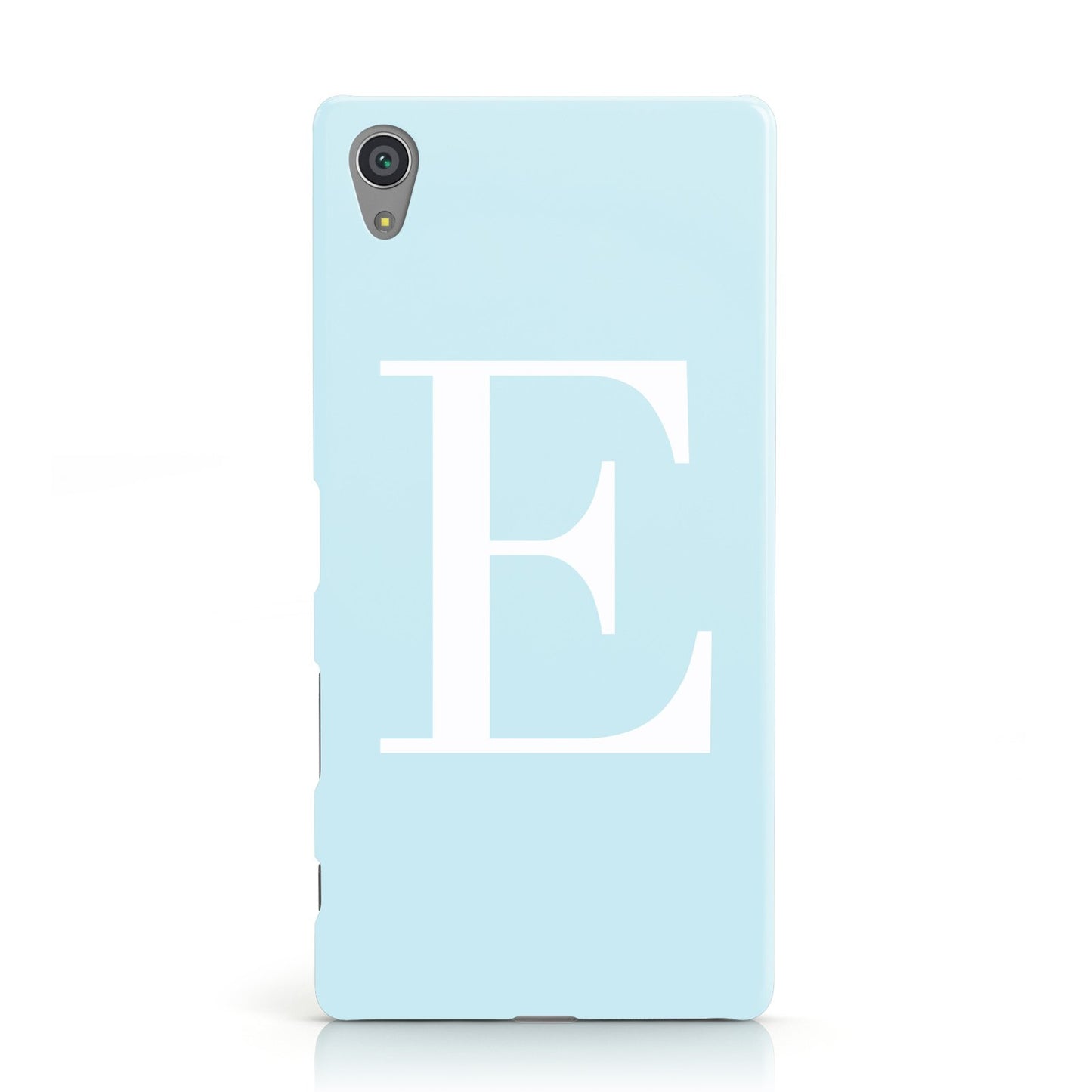 Personalised Blue & White Pastel Initials Sony Xperia Case