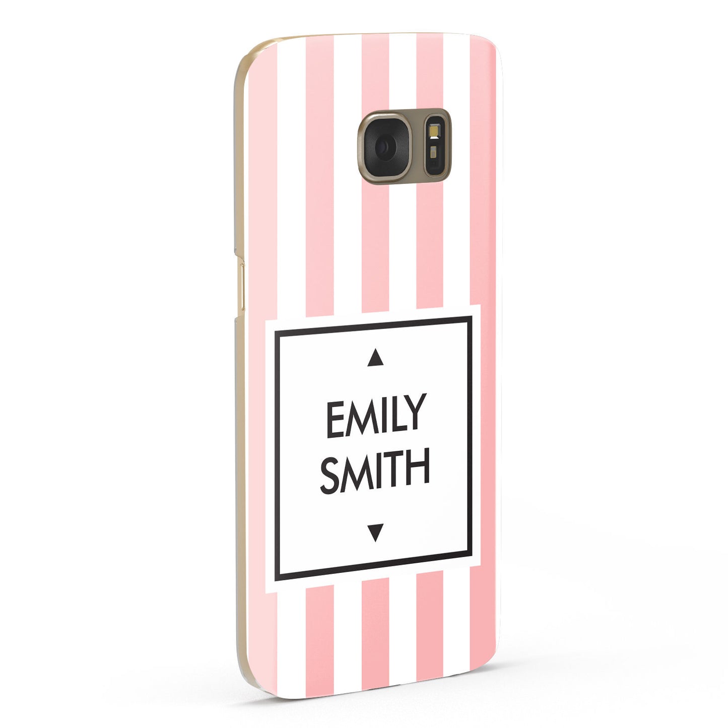 Personalised Candy Striped Name Initials Samsung Galaxy Case Fourty Five Degrees