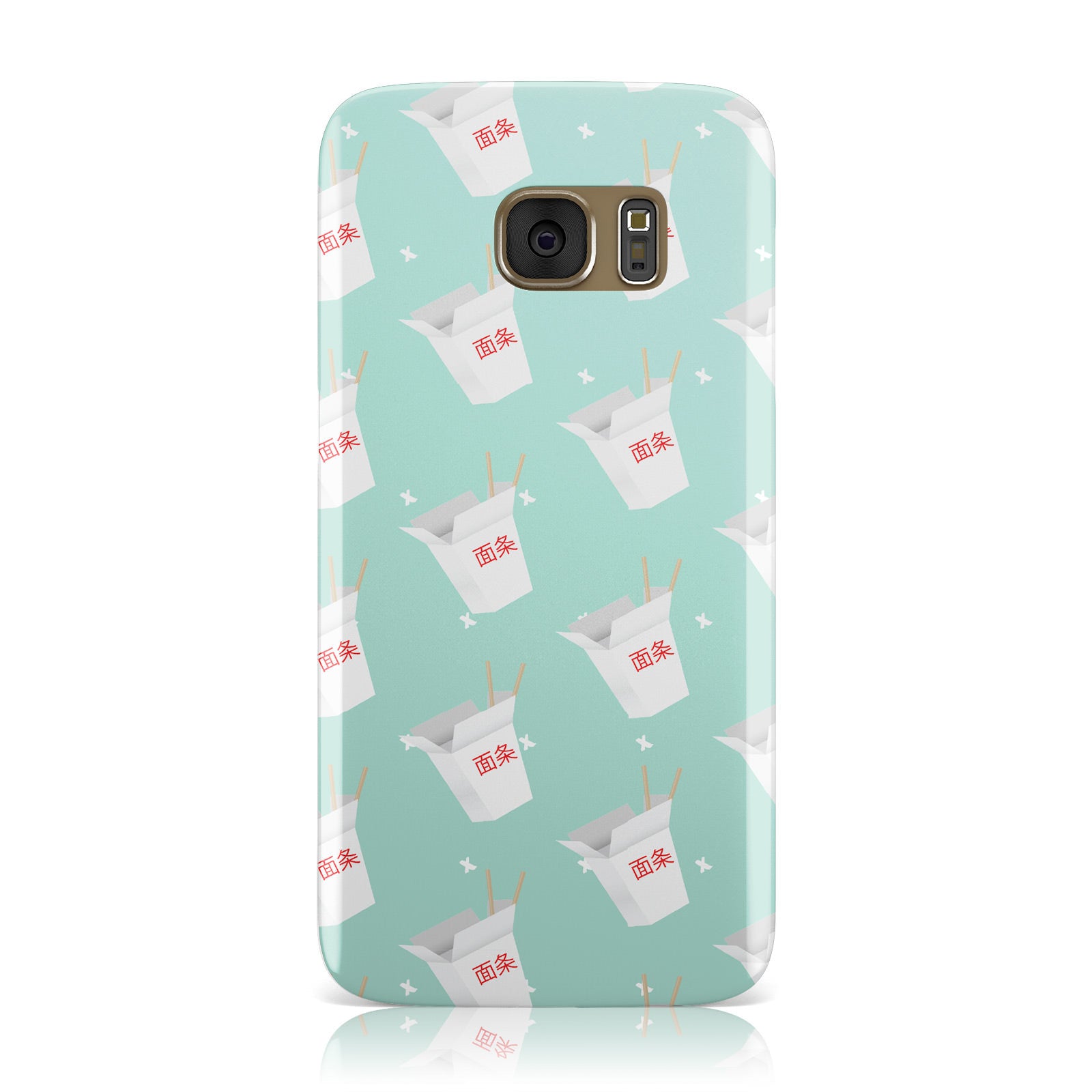 Chinese Takeaway Pattern Samsung Galaxy Case