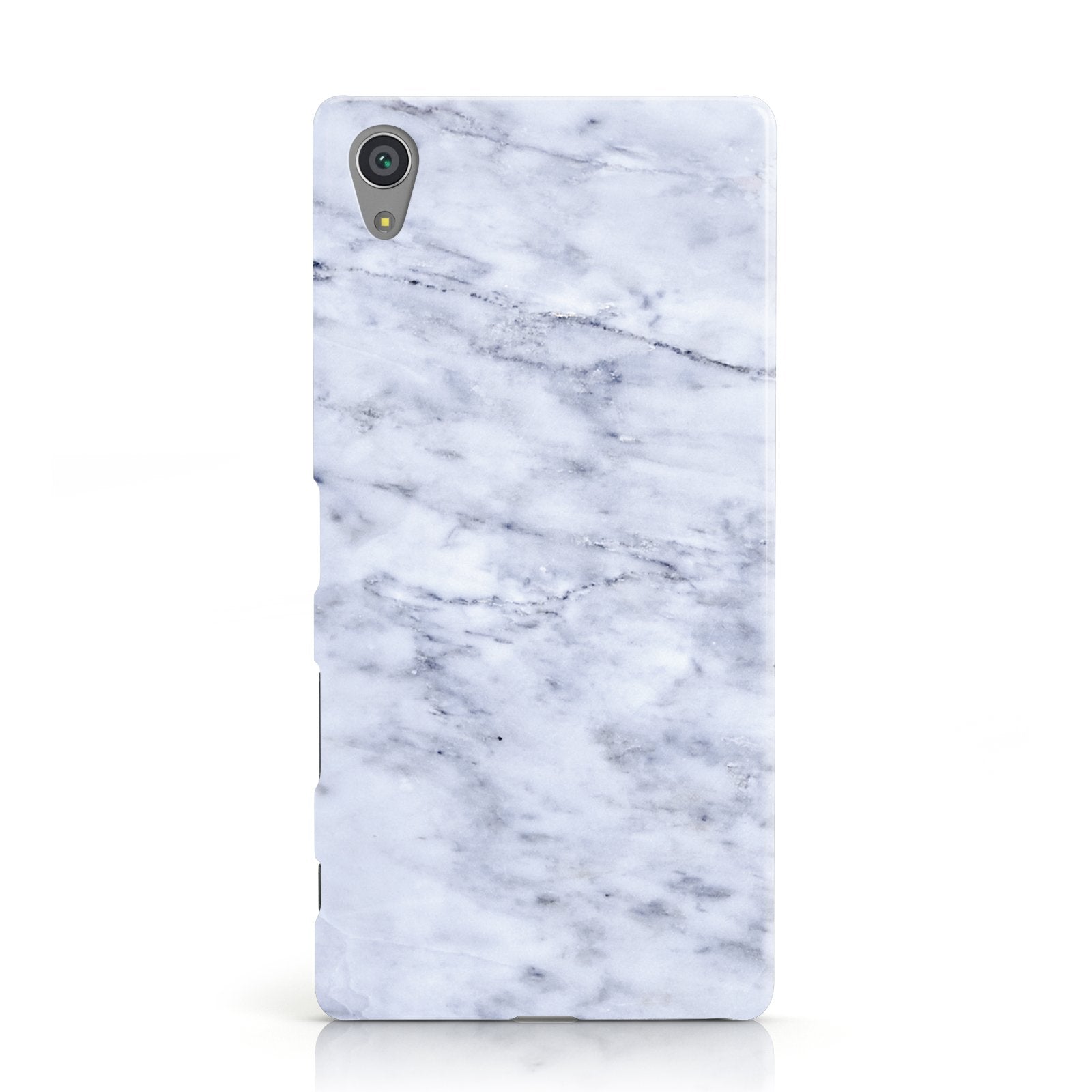 Faux Carrara Marble Print Sony Xperia Case