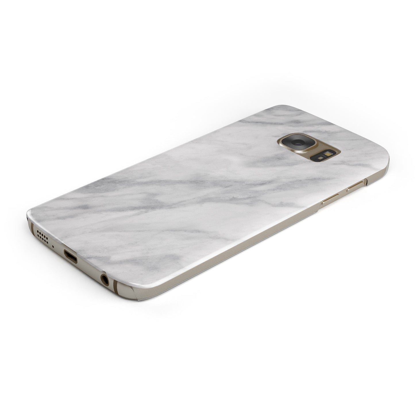 Faux Marble Effect Italian Samsung Galaxy Case Bottom Cutout