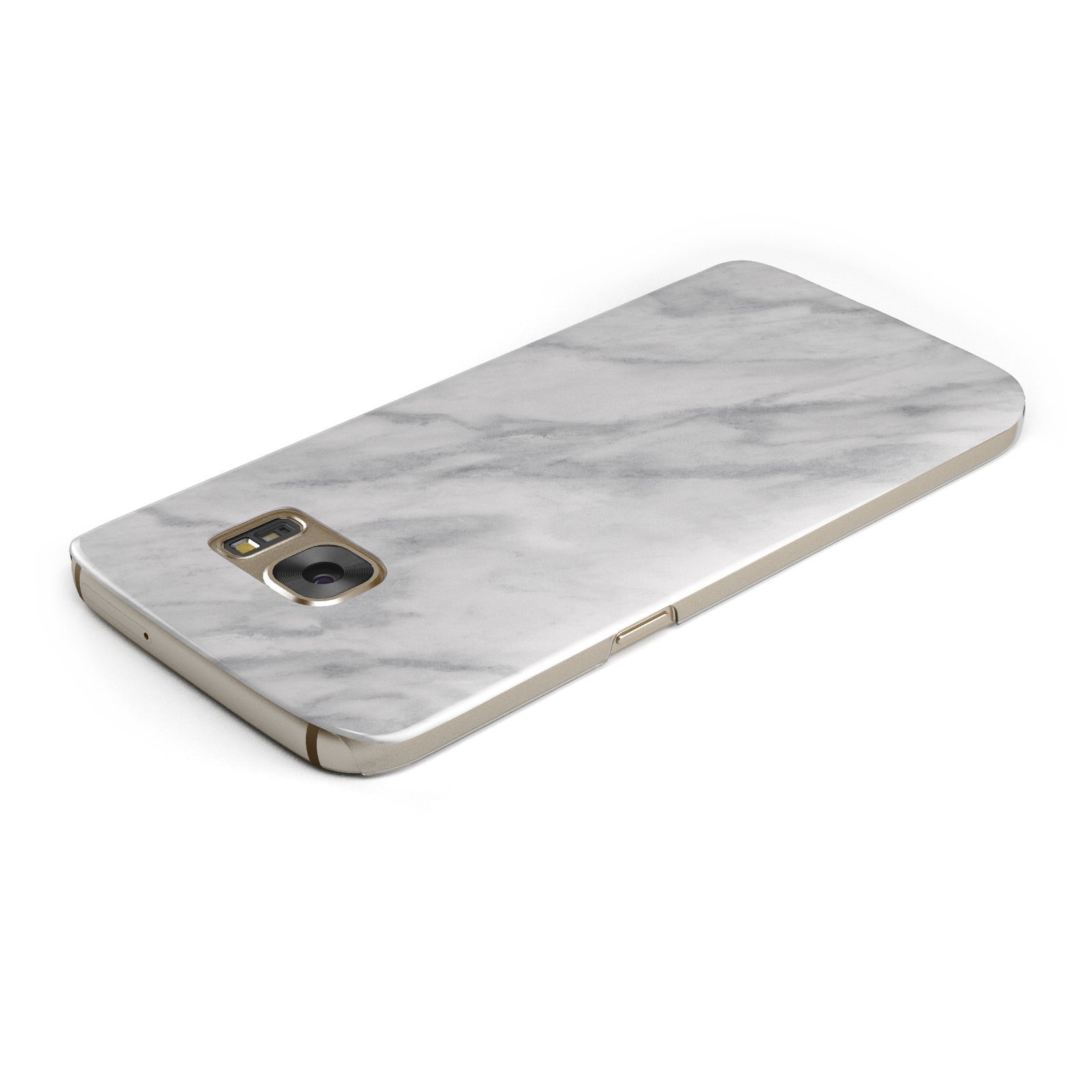 Faux Marble Effect Italian Samsung Galaxy Case Top Cutout