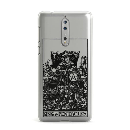 King of Pentacles Monochrome Nokia Case