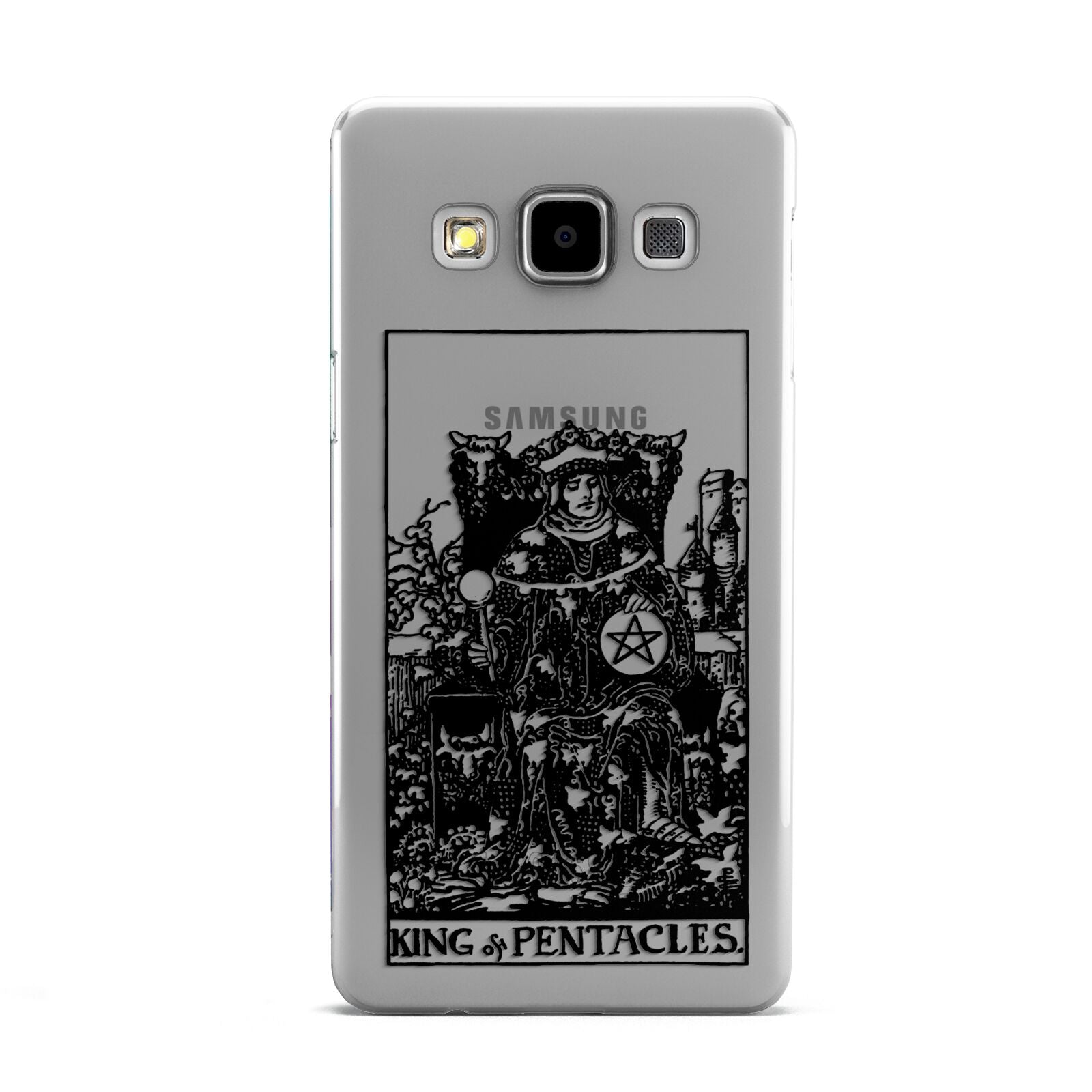 King of Pentacles Monochrome Samsung Galaxy A5 Case