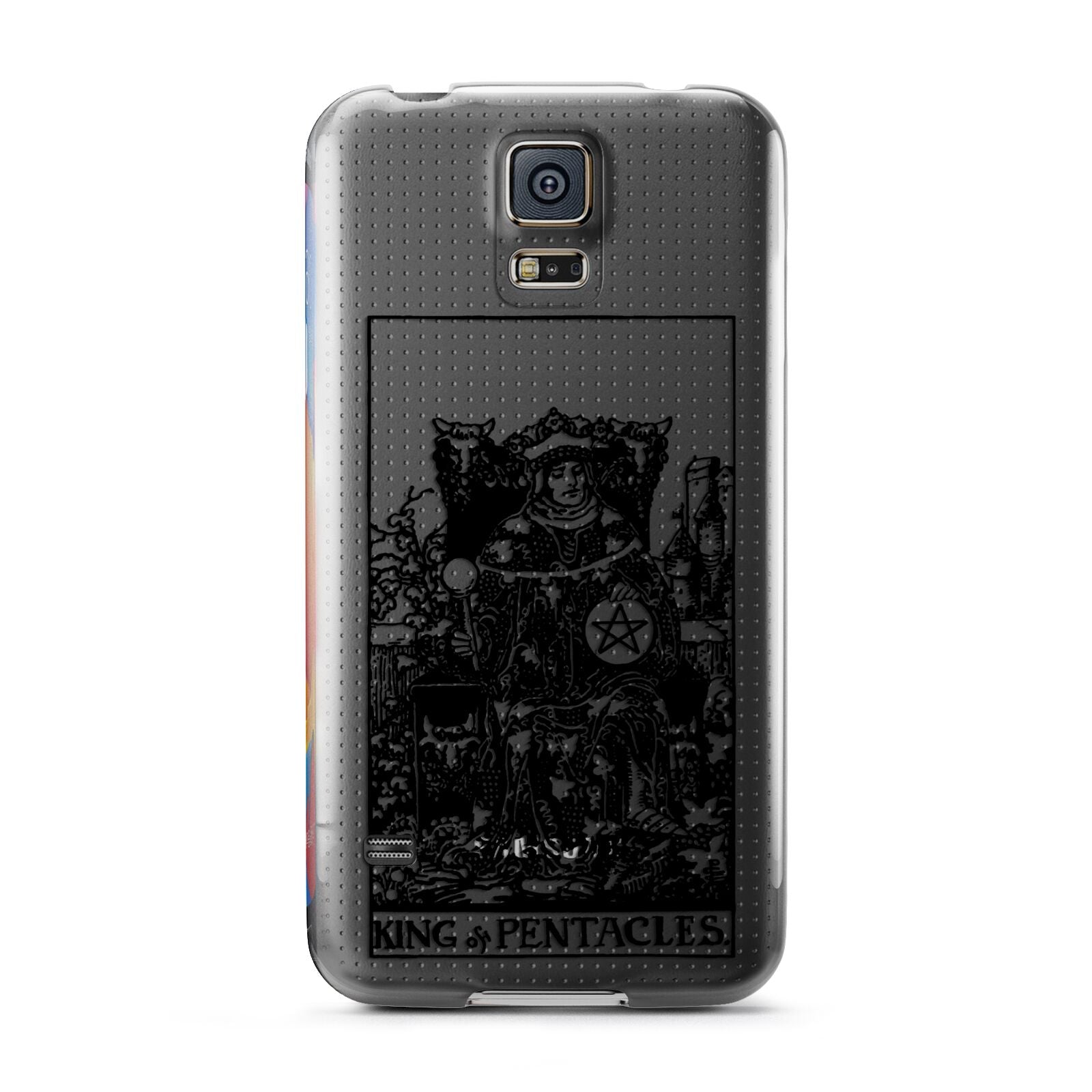 King of Pentacles Monochrome Samsung Galaxy S5 Case