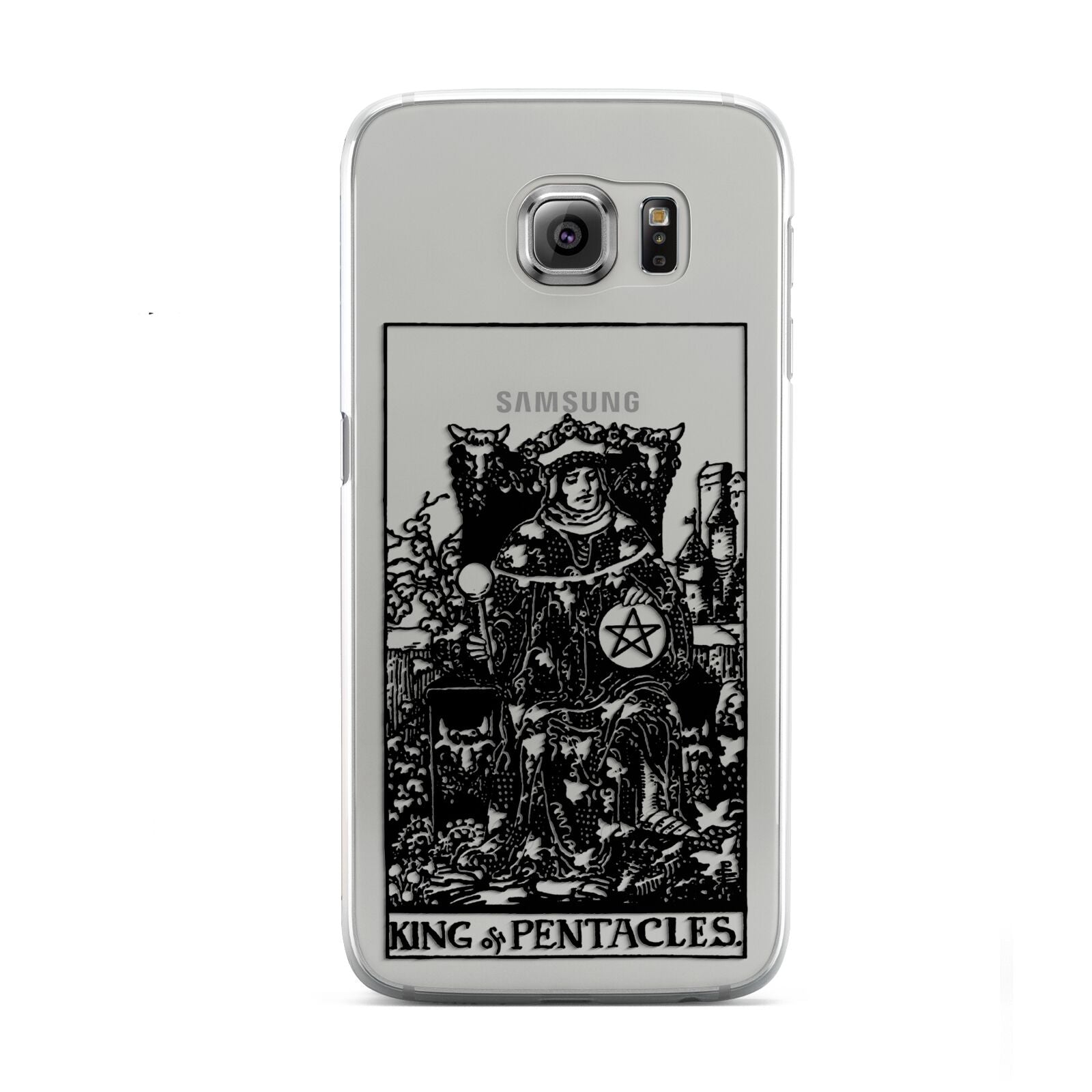 King of Pentacles Monochrome Samsung Galaxy S6 Case