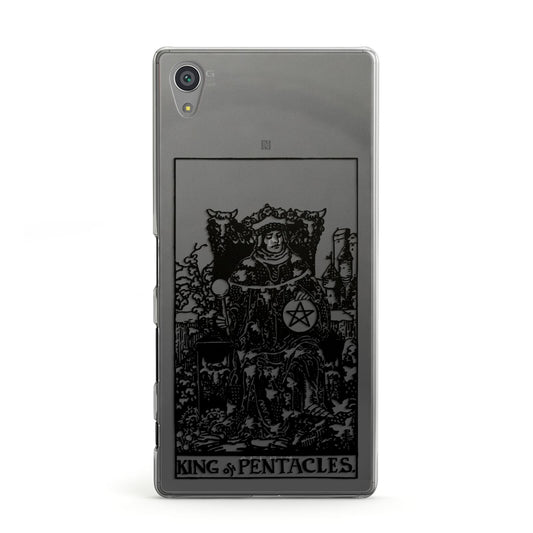 King of Pentacles Monochrome Sony Xperia Case