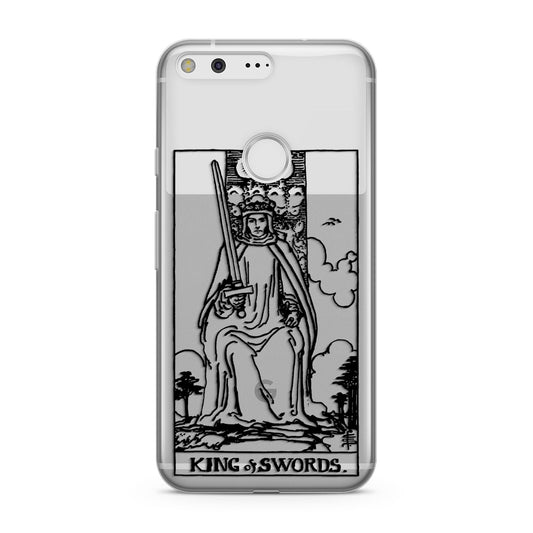 King of Swords Monochrome Google Pixel Case