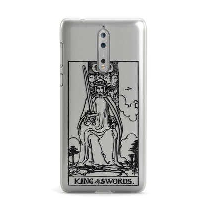 King of Swords Monochrome Nokia Case