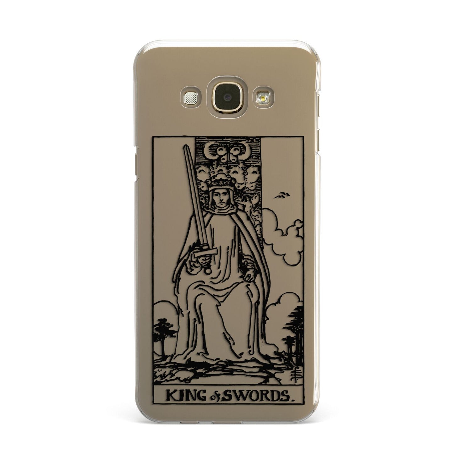 King of Swords Monochrome Samsung Galaxy A8 Case