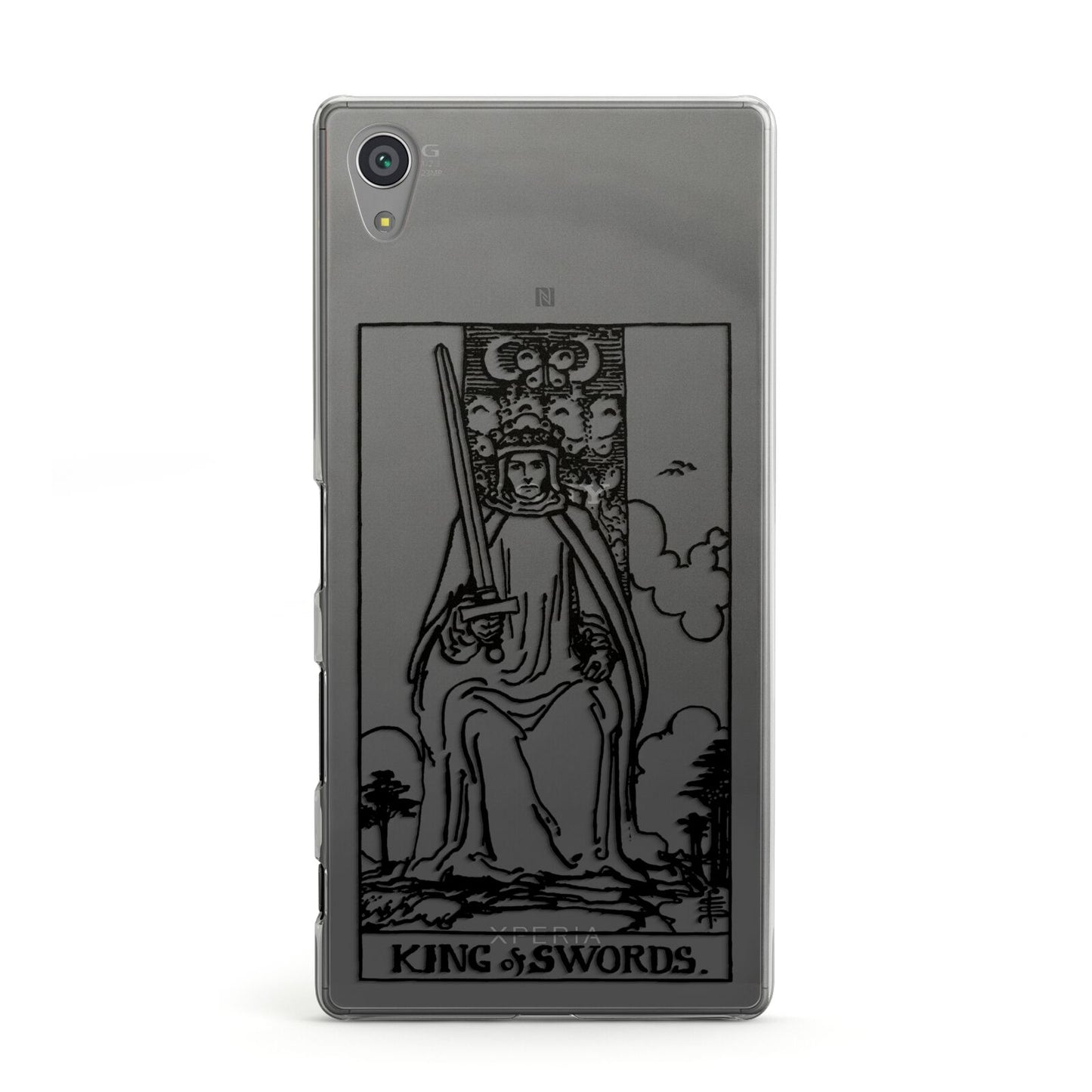 King of Swords Monochrome Sony Xperia Case