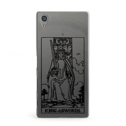 King of Swords Monochrome Sony Xperia Case