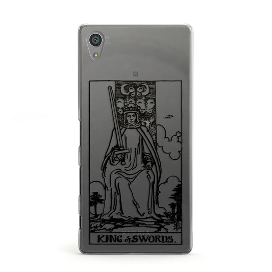 King of Swords Monochrome Sony Xperia Case