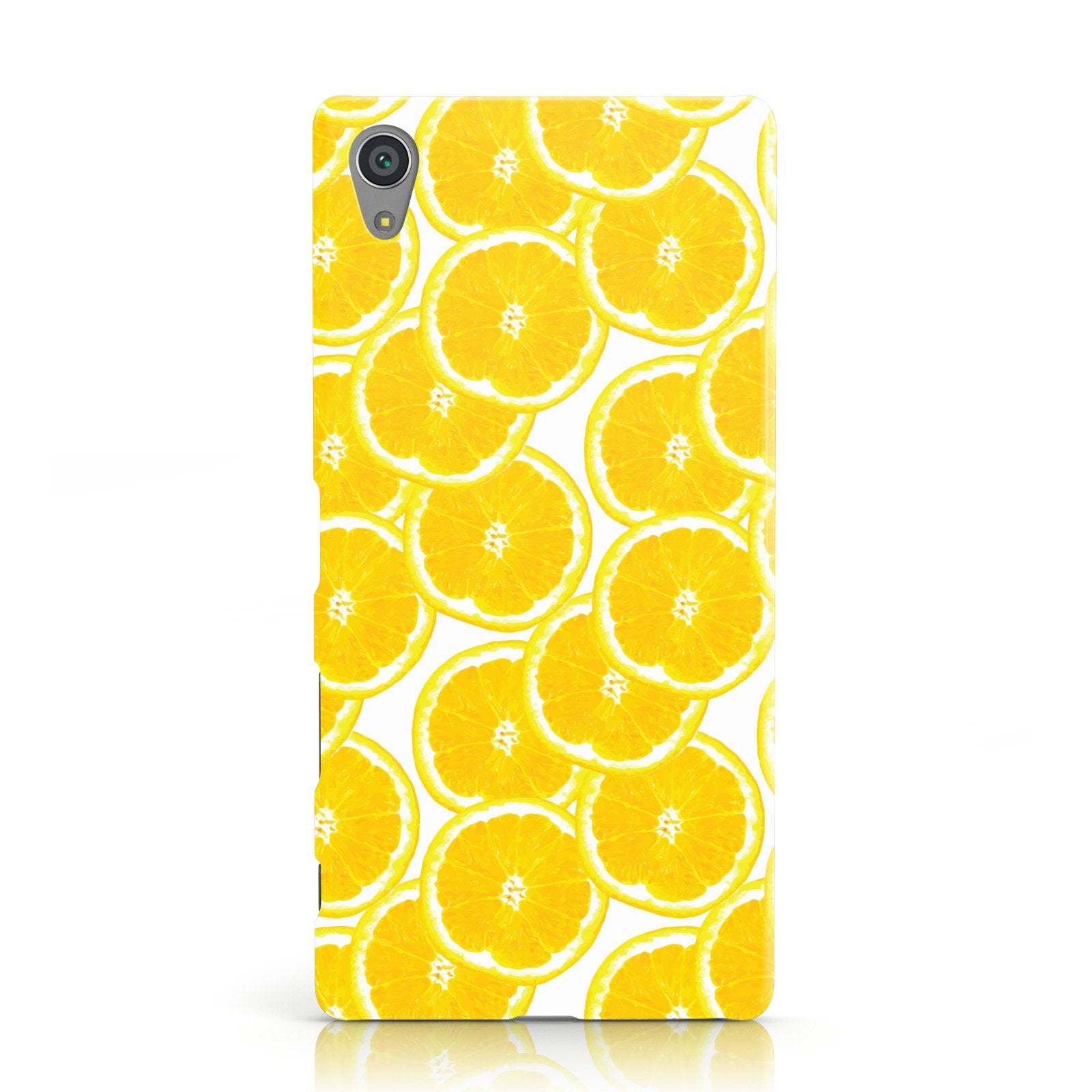 Lemon Fruit Slices Sony Xperia Case