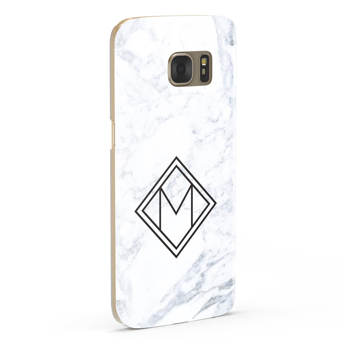 Personalised Marble Customised Initials Samsung Galaxy Case Fourty Five Degrees