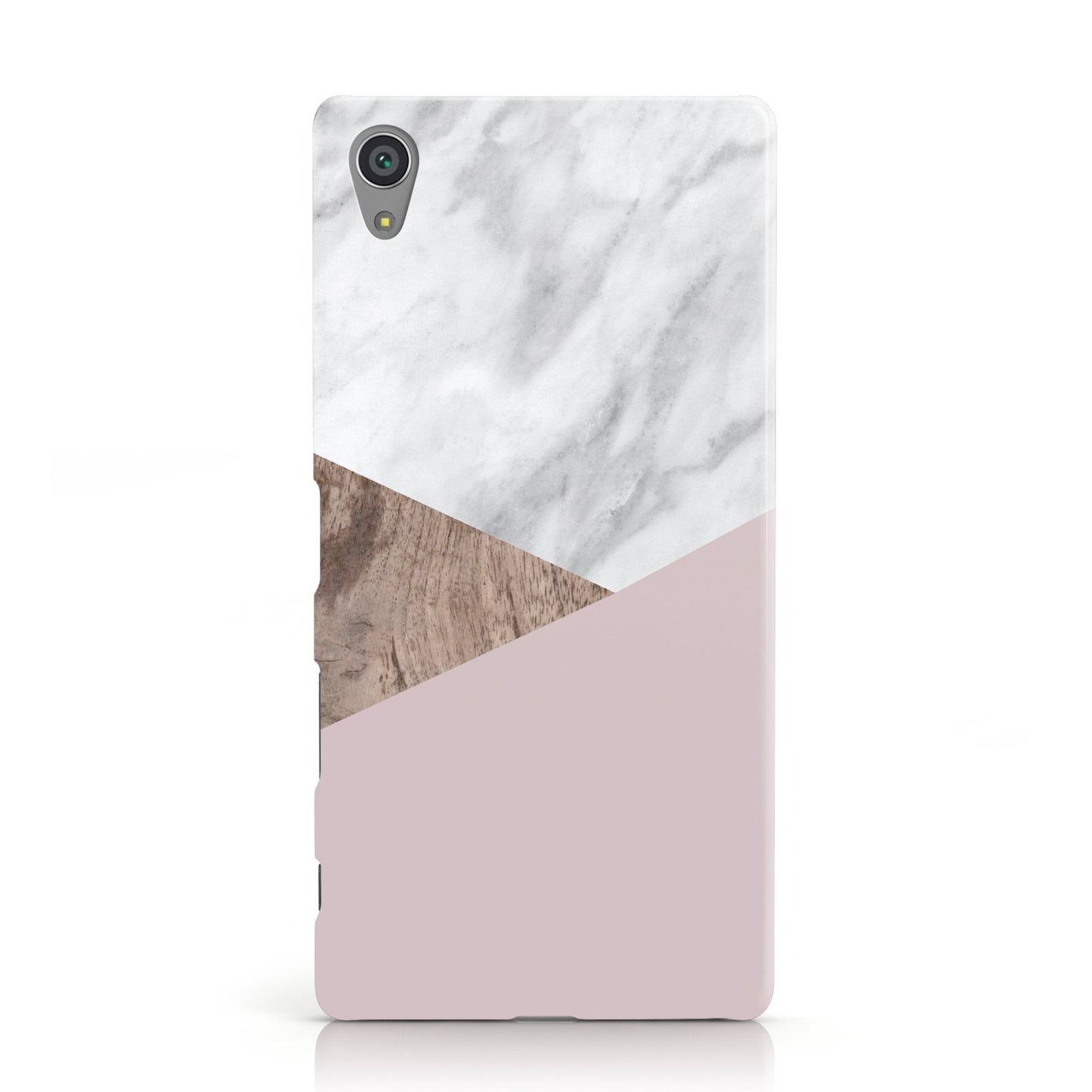 Marble Wood Geometric 3 Sony Xperia Case