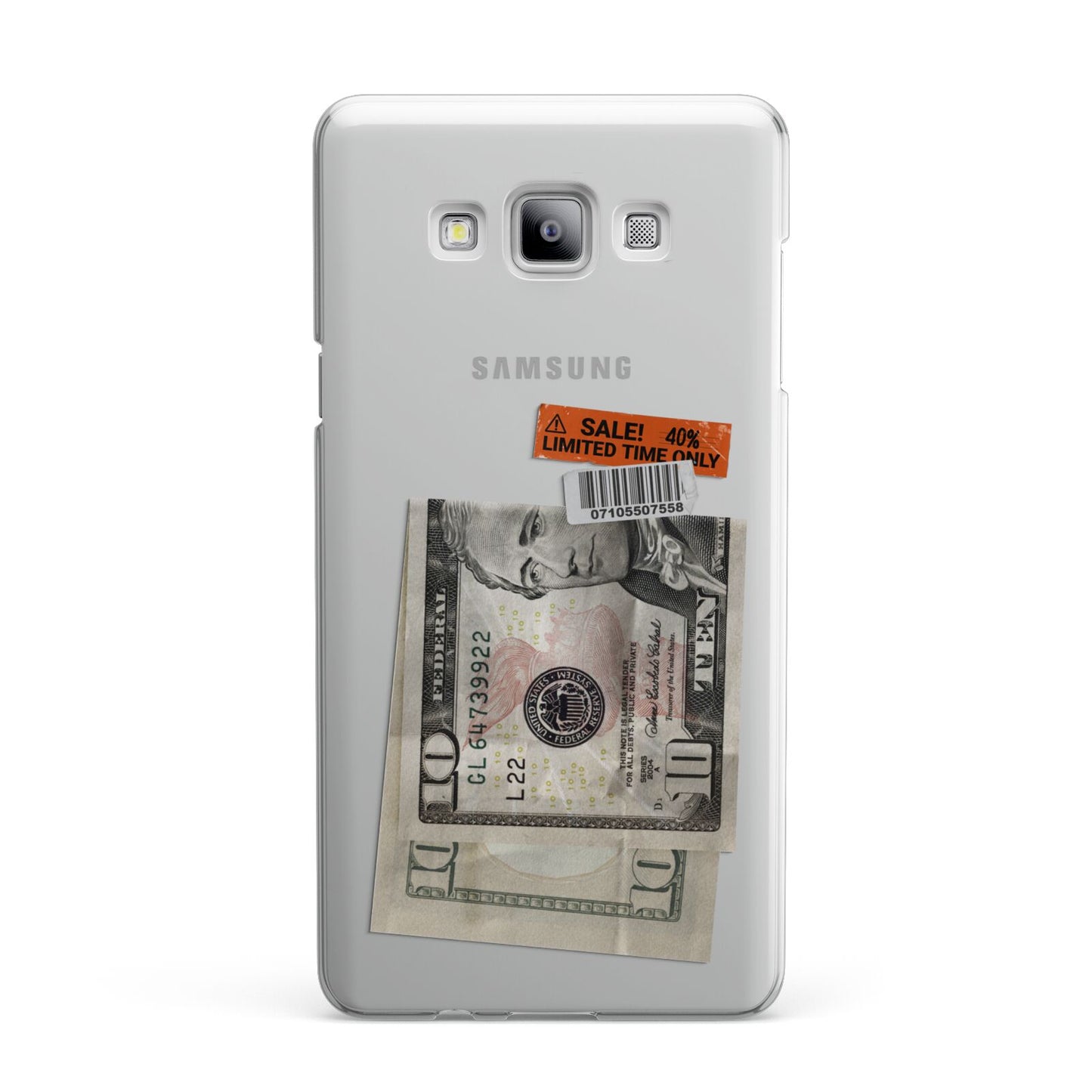 Money and Sale Sticker Samsung Galaxy A7 2015 Case