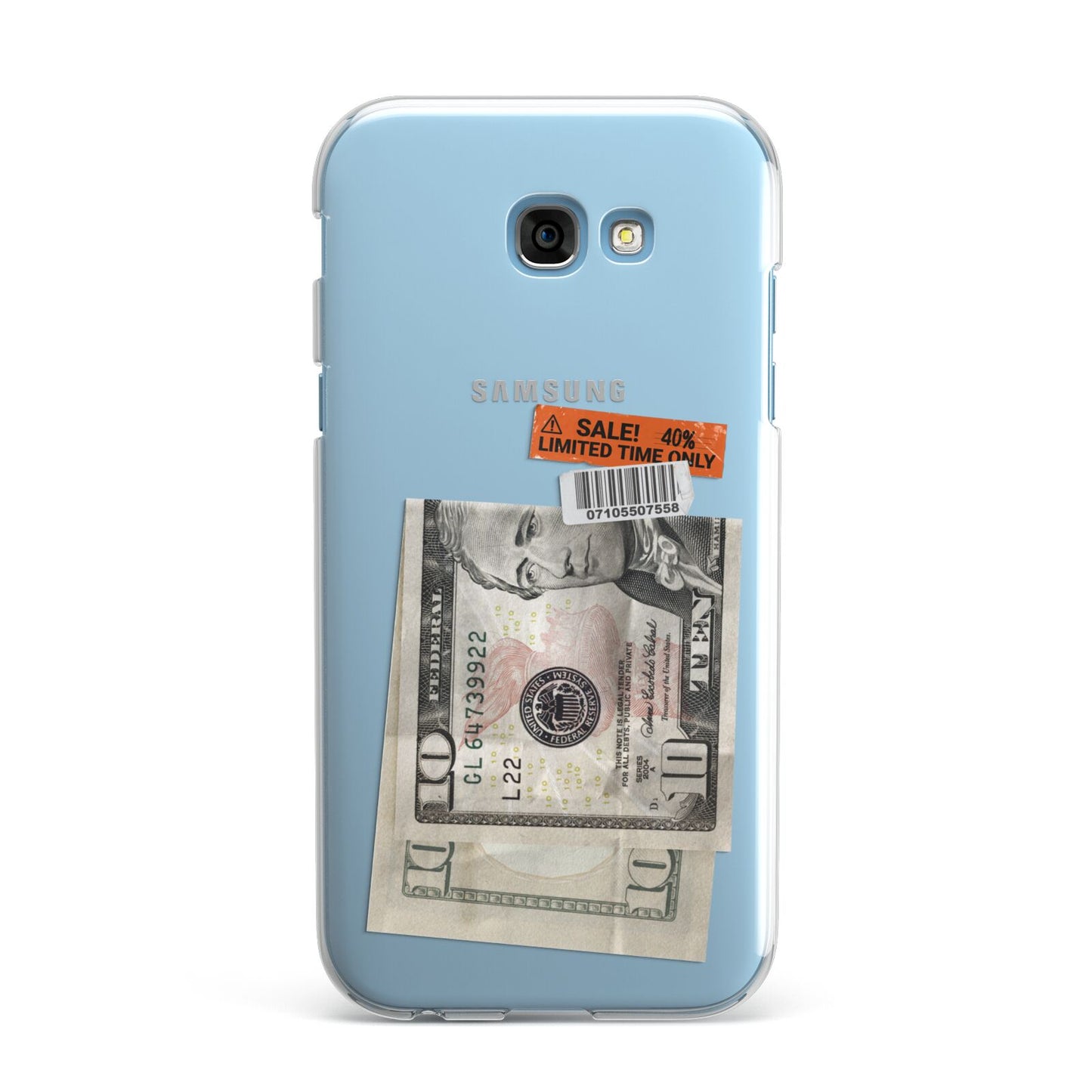 Money and Sale Sticker Samsung Galaxy A7 2017 Case