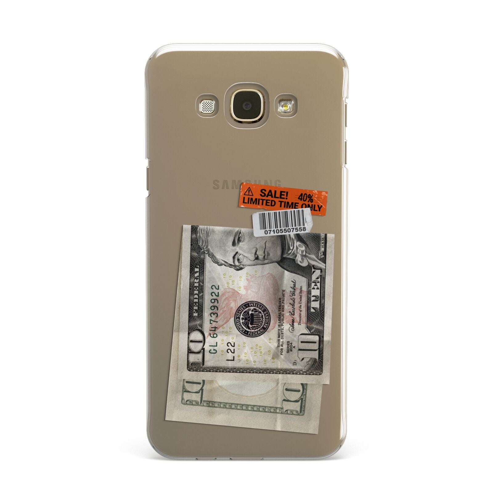 Money and Sale Sticker Samsung Galaxy A8 Case