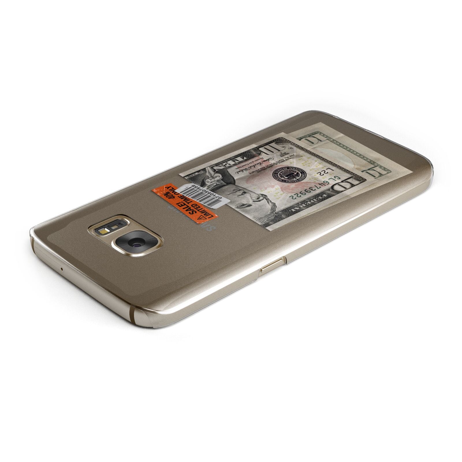 Money and Sale Sticker Samsung Galaxy Case Top Cutout