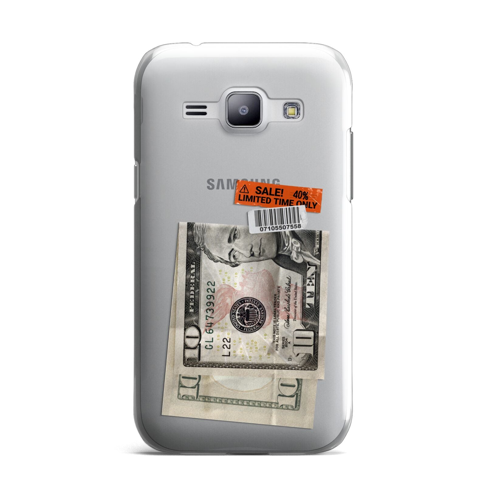 Money and Sale Sticker Samsung Galaxy J1 2015 Case