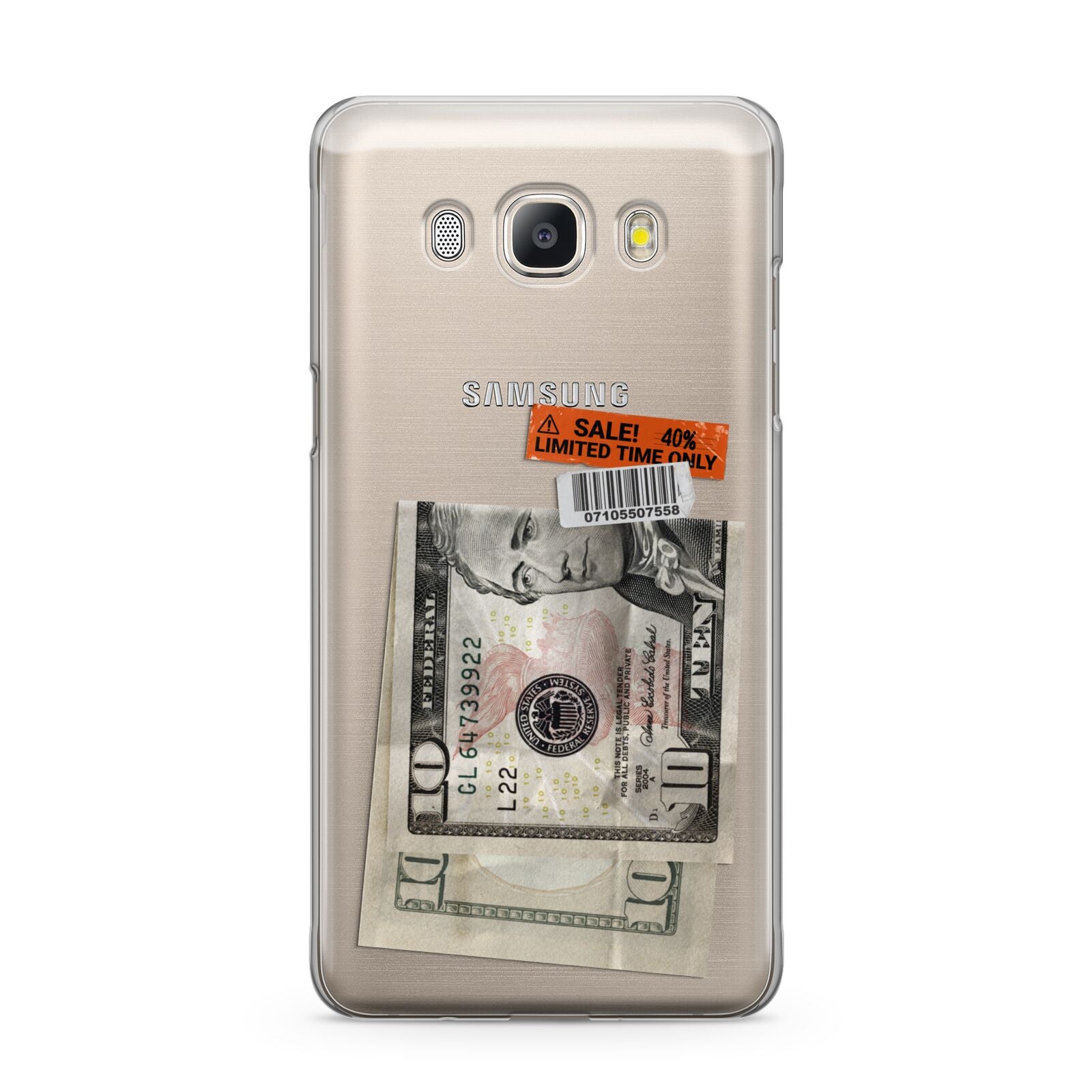 Money and Sale Sticker Samsung Galaxy J5 2016 Case