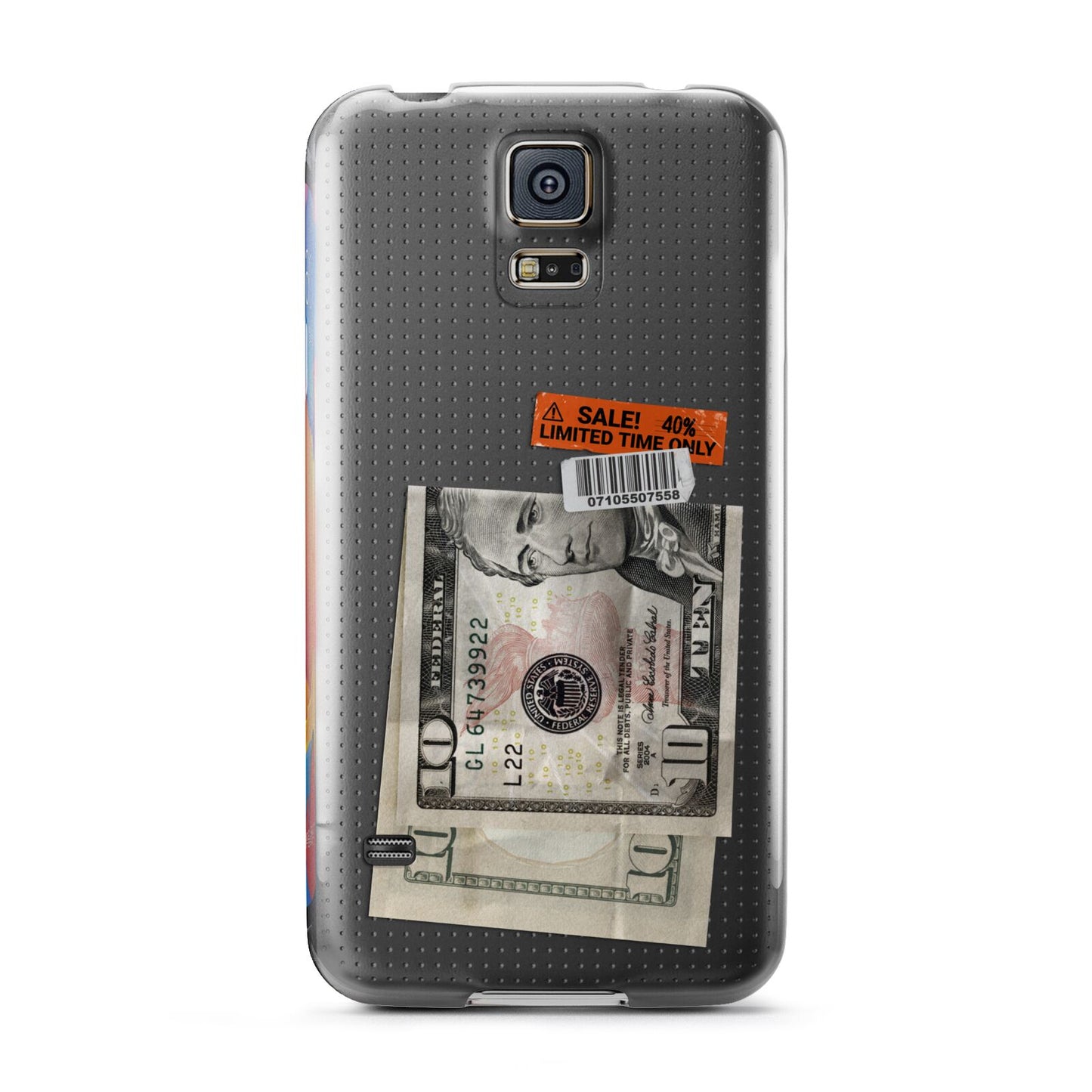 Money and Sale Sticker Samsung Galaxy S5 Case