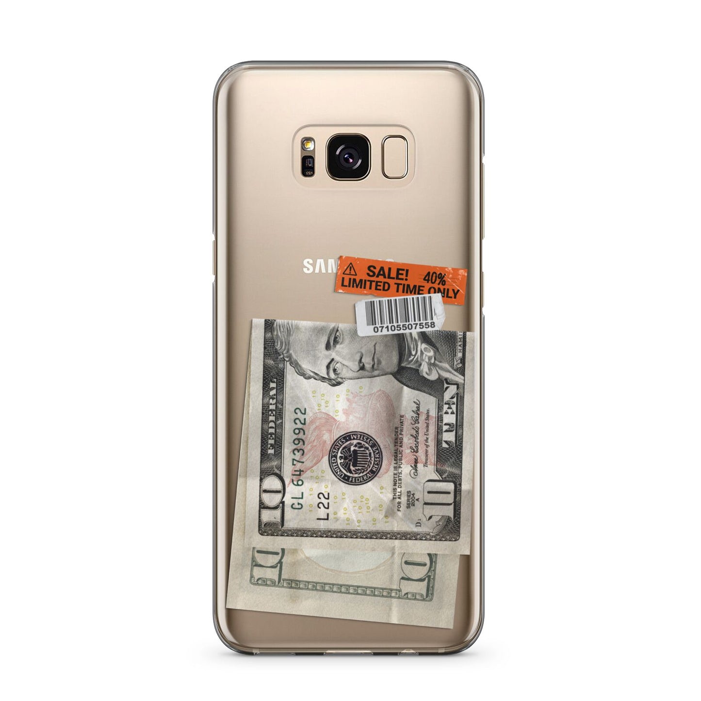 Money and Sale Sticker Samsung Galaxy S8 Plus Case