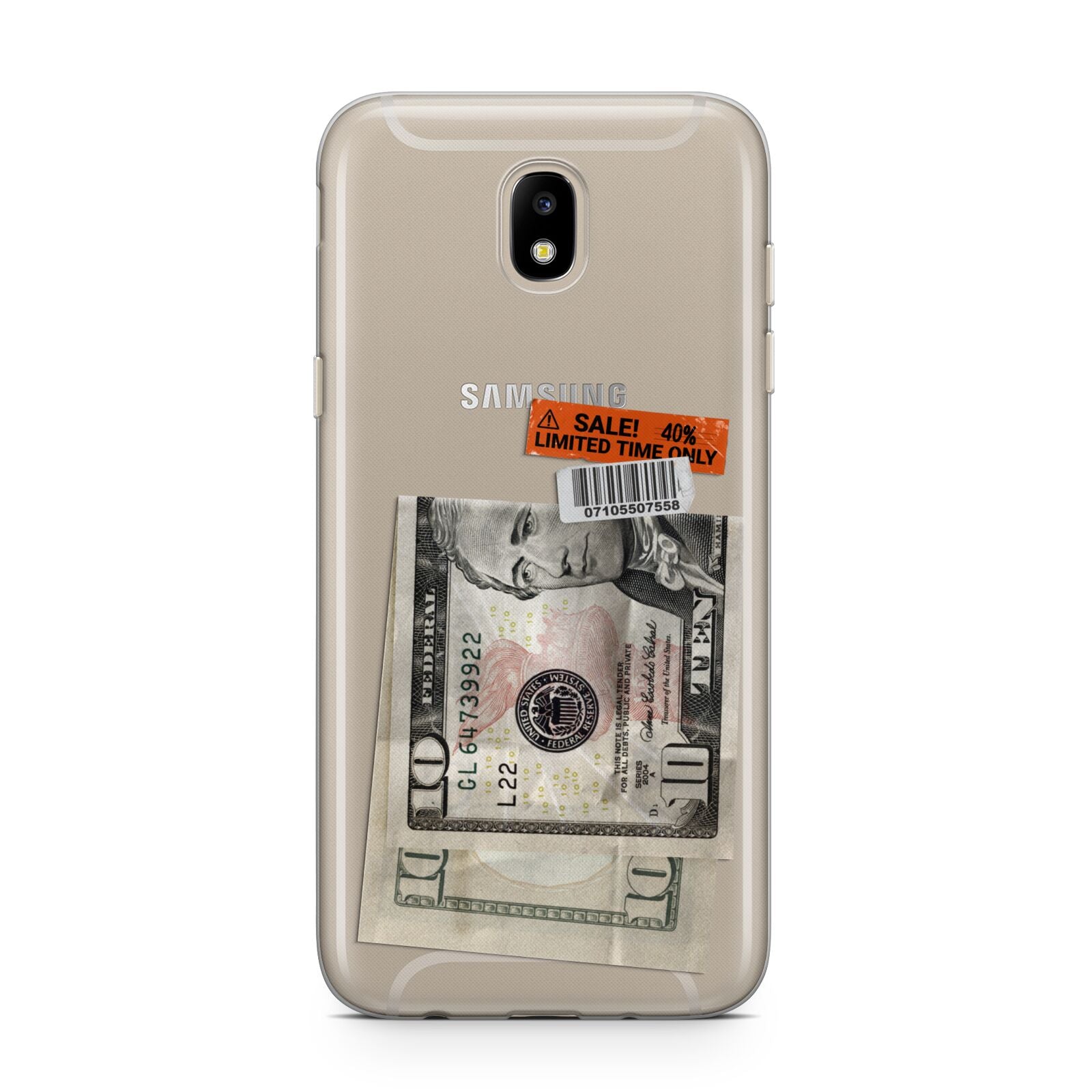 Money and Sale Sticker Samsung J5 2017 Case