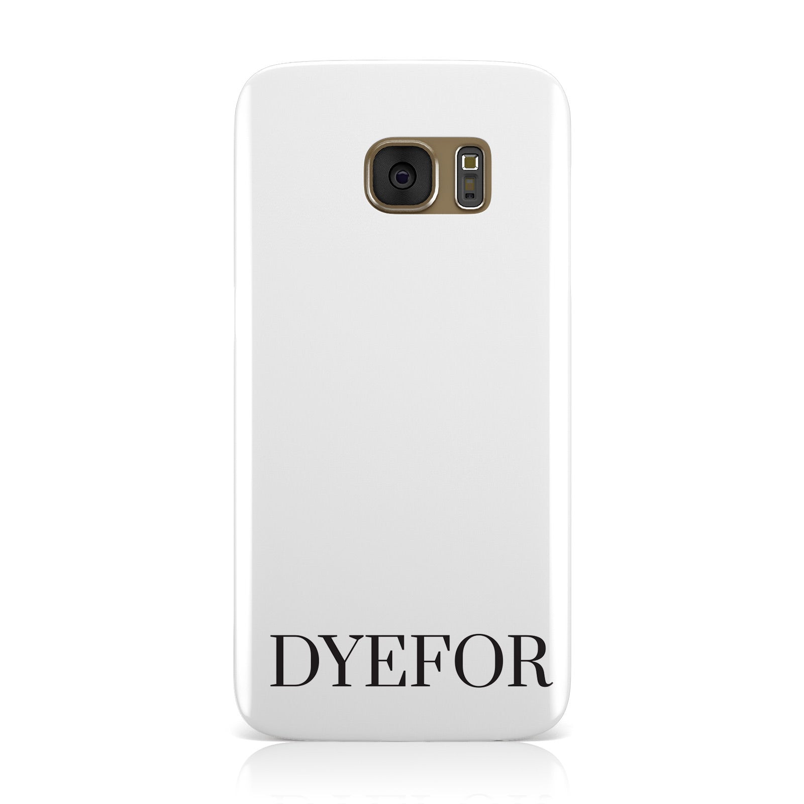 Name Personalised White Samsung Galaxy Case