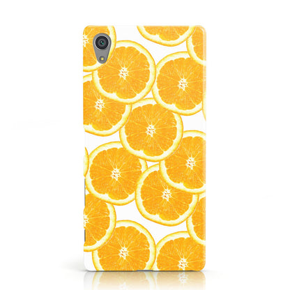 Orange Fruit Slices Sony Xperia Case