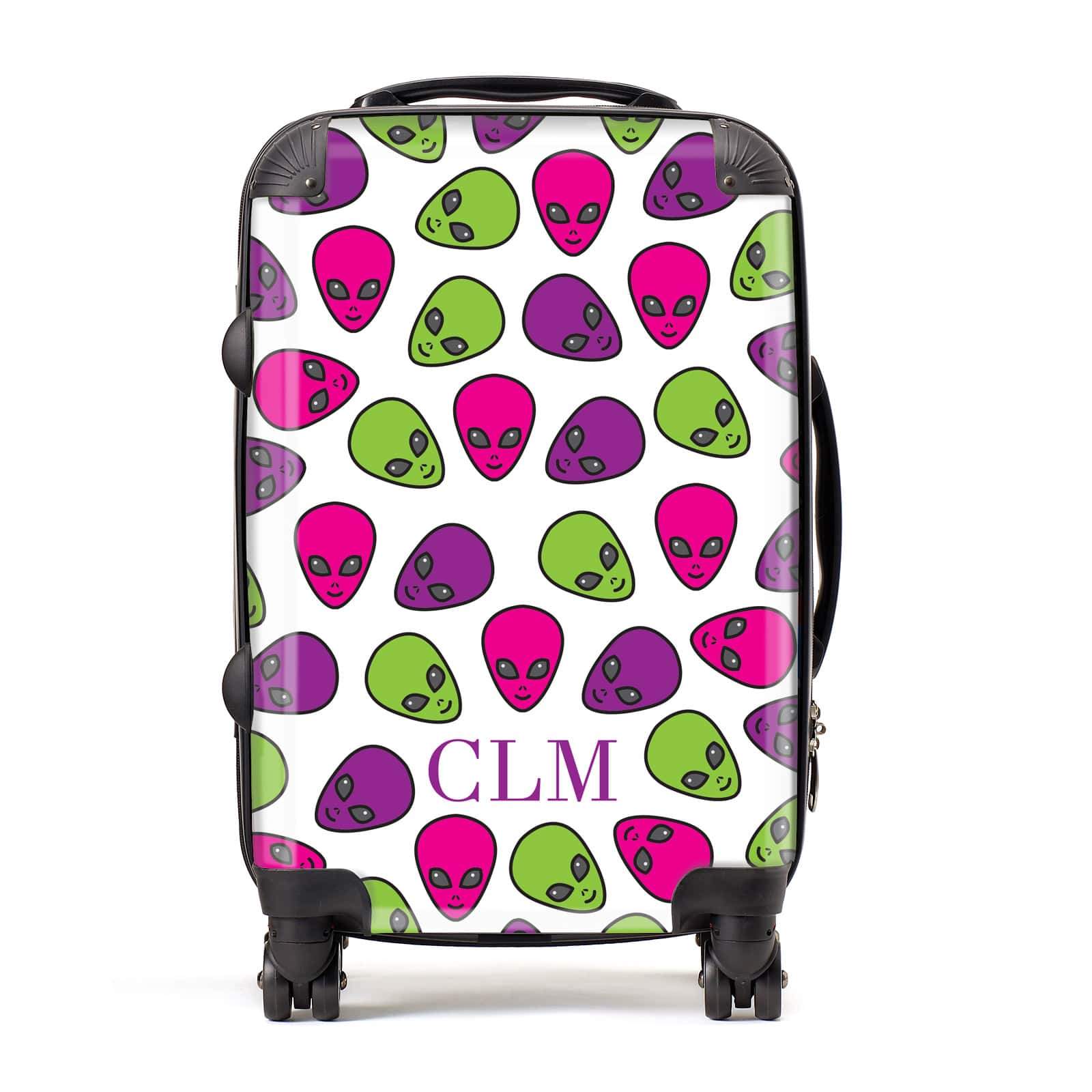 Personalised Aliens Initials Suitcase