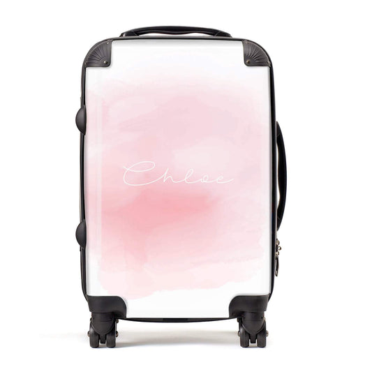 Personalised Handwritten Name & Watercolour Suitcase