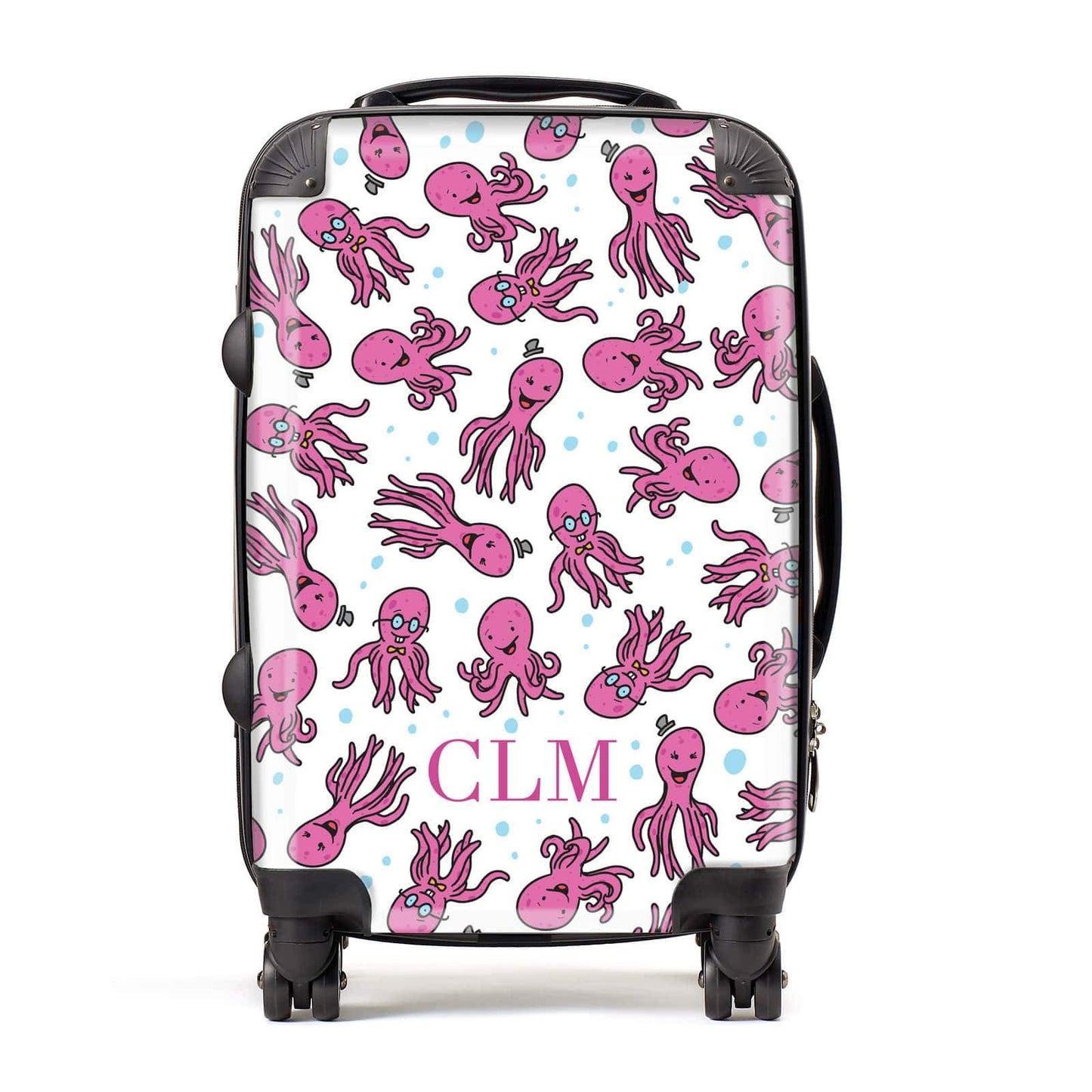 Personalised Octopus Initials Suitcase