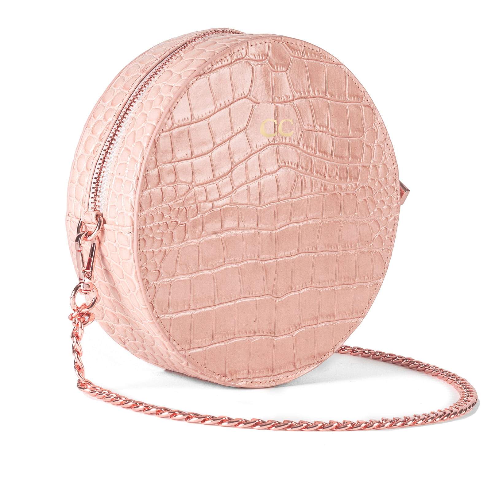 Pink outlet round bag